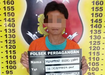 Polsek Perdagangan Ringkus Pengedar Sabu di Jalan Rajamin Purba