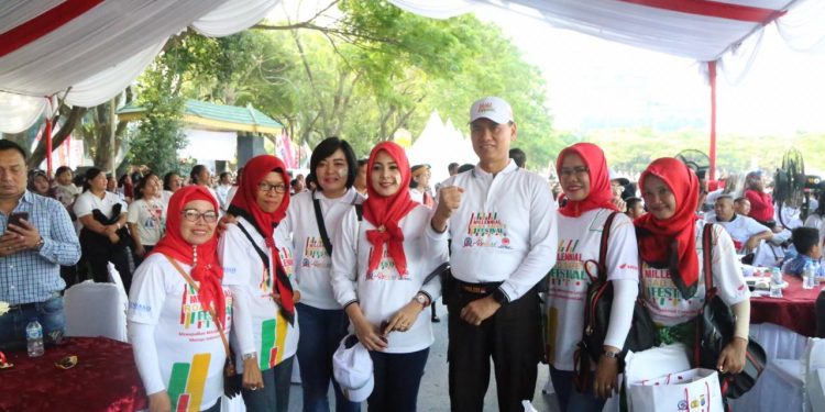 Kapolrestabes Medan Hadiri Millenial Safety Road Festival di Lapangan Benteng