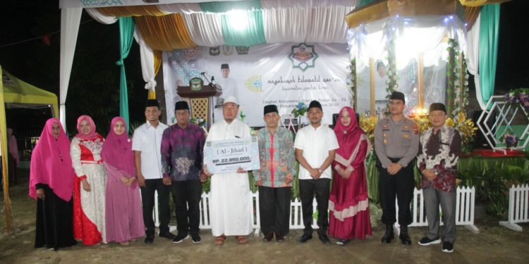 Raih Nilai 79, Kelurahan Pardomuan Juara Umum MTQ Siantar Timur