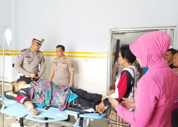 Franciskus Batubara Kecelakaan Saat Mudik di Madina