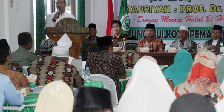 Walikota Siantar Hadiri Halal Bihalal MUI