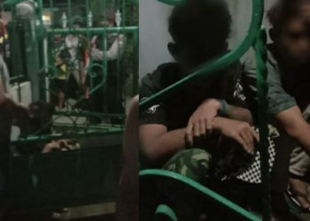 Curi Kipas Angin Musholla, Tiga Remaja Diamuk Massa