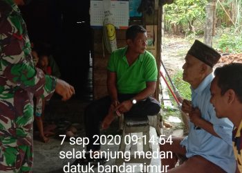 Beri Tips-Tips Pencegahan Covid-19 Oleh Personel Jajaran Kodim 0208/Asahan Di Kalangan Masyarakat