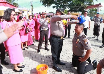 Selamat! 62 Personil Polres Simalungun Naik Pangkat