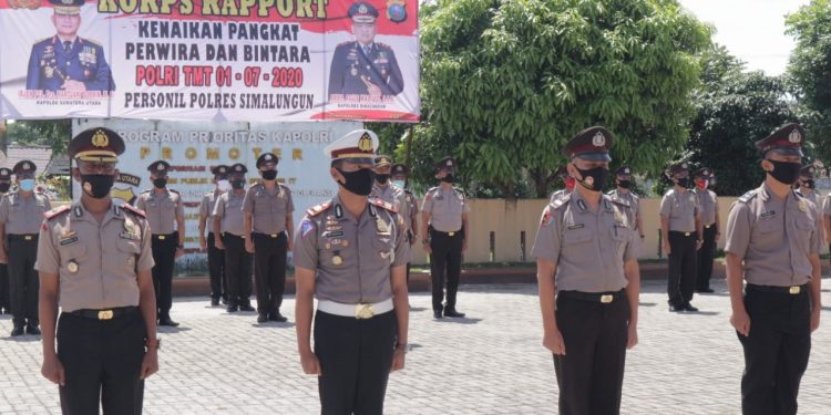 Selamat Atas kenaikan Pangkat Anggota Polres Simalungun