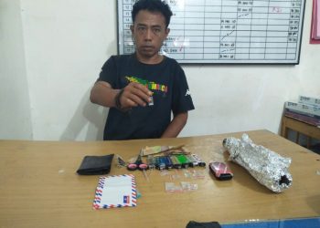 Dikibuskan Sebagai Pengedar Sabu, Pria ini Diringkus Polisi