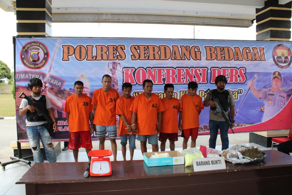 Narkoba Senilai Rp1,5 M Dimusnahkan di Sergei