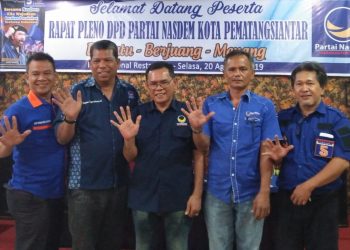 Tongam Pangaribuan Diusulkan Jadi Ketua Fraksi NasDem DPRD Siantar