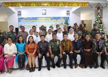 Perayaan Natal Korem 022/PT dan Kodim 0207/Simalungun di Siantar