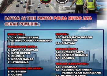Mudik Lewat Tol Cikampek dan Bitung, 1.181 Kendaraan Diminta Putar Balik
