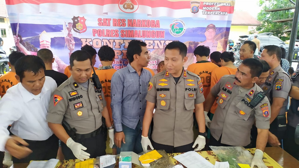 Minggu Pertama Februari 2020, Belasan Tersangka Narkoba Diamankan Polres Simalungun Minggu Pertama Februari 2020, Belasan Tersangka Narkoba Diamankan Polres Simalungun