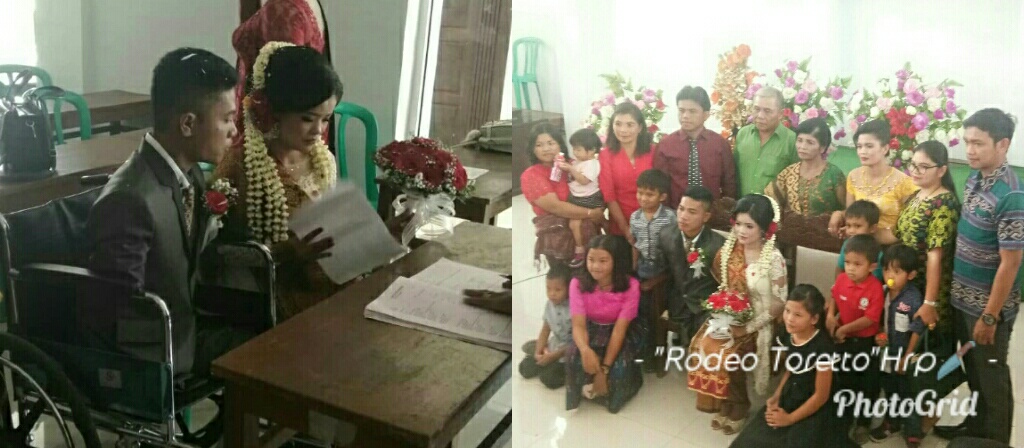 Pernikahan Fandi Barita Sitanggang dan Dame Boru Siringo-ringo ini Tuai Pujian