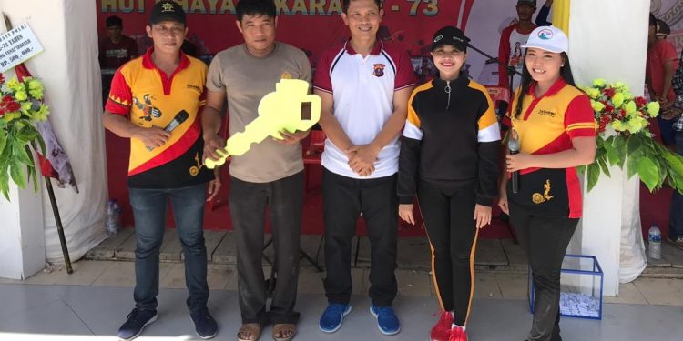 Sambut HUT Bhayangkara ke-73, Polres Nisel Gelar Berbagai Lomba dan Olah Raga Bersama