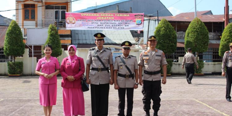Kapolres Pimpin Sertijab Kasat Intel Polres Nisel