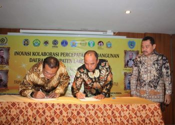 Plt. Bupati Labuhanbatu Tandatangani Nota Kesepahaman Dengan Kepala LAN-RI