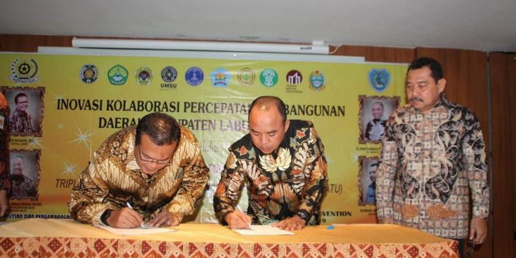 Plt. Bupati Labuhanbatu Tandatangani Nota Kesepahaman Dengan Kepala LAN-RI