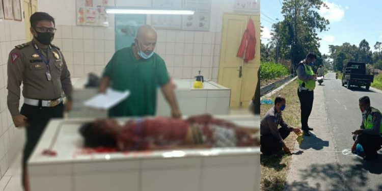 Noverlin Damanik Tewas dalam Kecelakaan yang Libatkan 3 Sepedamotor di Jalan Lintas Siantar - Sidamanik