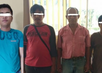 Mengaku-ngaku Polisi, Empat Pria asal Medan Ini Takut-takuti Pak Kades