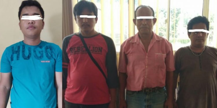 Mengaku-ngaku Polisi, Empat Pria asal Medan Ini Takut-takuti Pak Kades