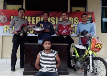 Awalnya Garang, Ditangkap Polisi Ngaku Menyesal