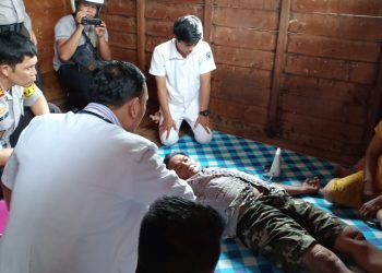 Door to Door Polres Nias Selatan Gelar Pengobatan Gratis