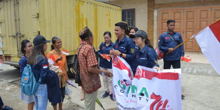 Meriahkan HUT ke-74 Kemerdekaan RI, Ohana Community Berbagi 100 Nasi Bungkus kepada Difabel Meriahkan HUT ke-74 Kemerdekaan RI, Ohana Community Berbagi 100 Nasi Bungkus kepada Difabel