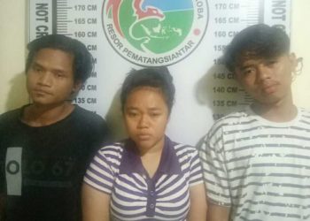 Wanita Pekerja Kafe di Siantar ini Diciduk Bersama Dua Pria
