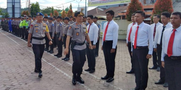 Apel Operasi Lilin 2018, Polres Nias Selatan Siap Amankan Natal dan Tahun Baru