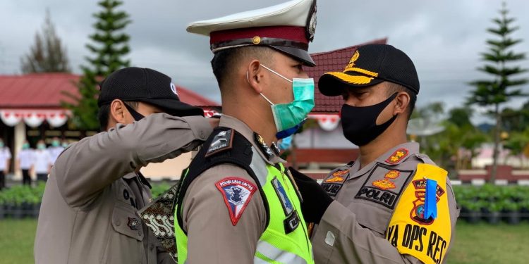 Polres Humbahas Operasi Patuh Toba 2020 selama 14 Hari