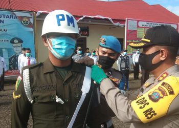 Kapolres Sibolga AKBP Triyadi Sampaikan 3 Prioritas Operasi Patuh Toba 2020