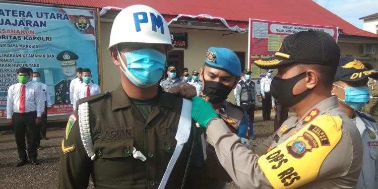 Kapolres Sibolga AKBP Triyadi Sampaikan 3 Prioritas Operasi Patuh Toba 2020