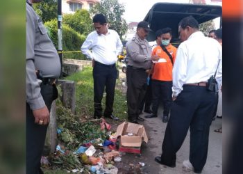 Diduga Hasil Hubungan Gelap, Penemuan Mayat Orok Bayi Gegerkan Warga Jalan Volly