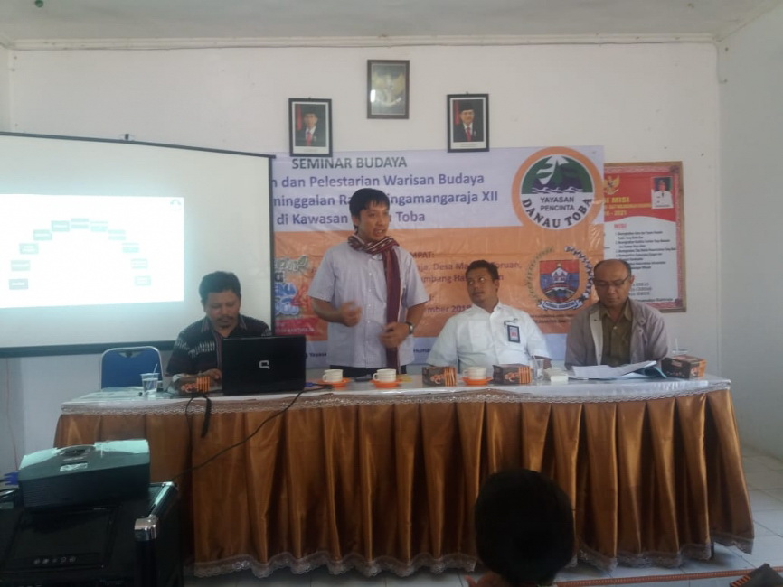 Bakkara Sebagai Pusat Kebudayaan Batak Diangkat dalam Seminar Yayasan Pencinta Danau Toba
