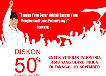 Meriahkan Hari Pahlawan, Hotel Horison Pematangsiantar Berikan Diskon Besar