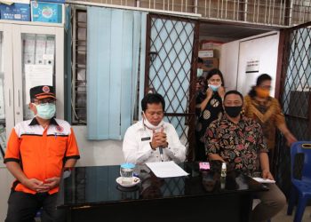 Pedagang dan Pengunjung Pasar Horas Diimbau Pakai Masker dan Sarung Tangan, Dilarang Bawa Anak-anak