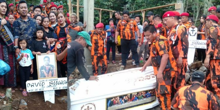 Kecelakaan Pulang Memperbaiki Makam Orangtua, David Sinaga Dimakamkan dekat Orangtuanya