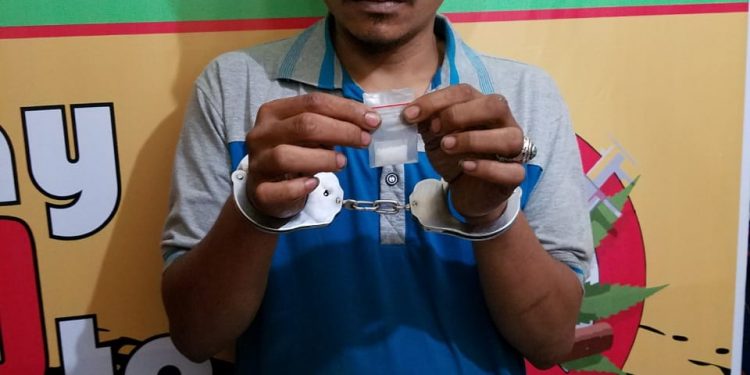 Bawa Sabu, Pak Rolas Dibekuk Polres Taput di Pahae Julu