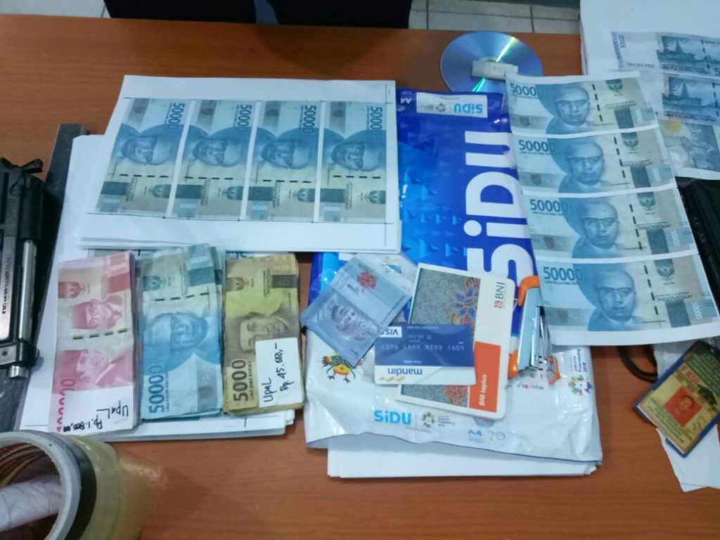 Tiga Pengedar Uang Palsu Ditangkap, 20 Juta Sudah Diedarkan di Siantar...