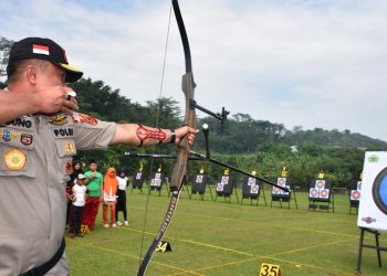 Kapolda Buka Kejuaraan Panahan Terbuka ASCI Open