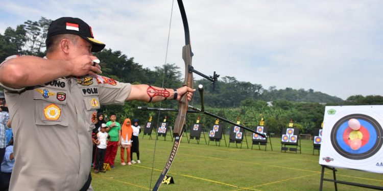 Kapolda Buka Kejuaraan Panahan Terbuka ASCI Open