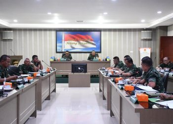 Pangdam I/BB Pimpin Rapat Lanjutan Percepatan Penanganan Covid 19
