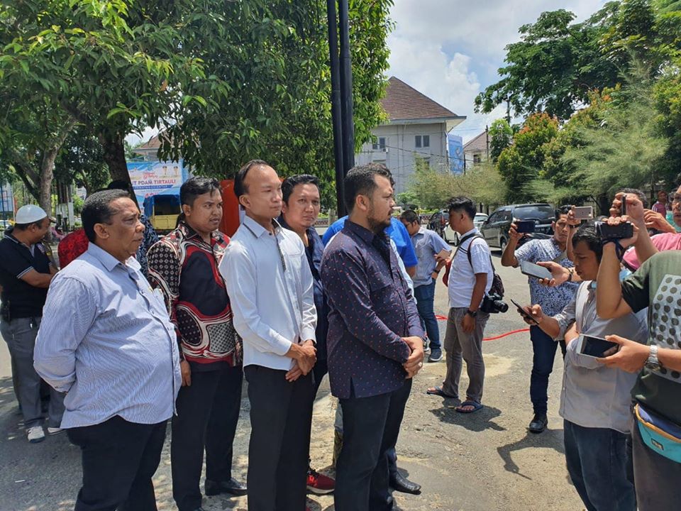DPRD Siantar Siapkan Tempat Cuci Tangan untuk Publik di Jalan H Adam Malik