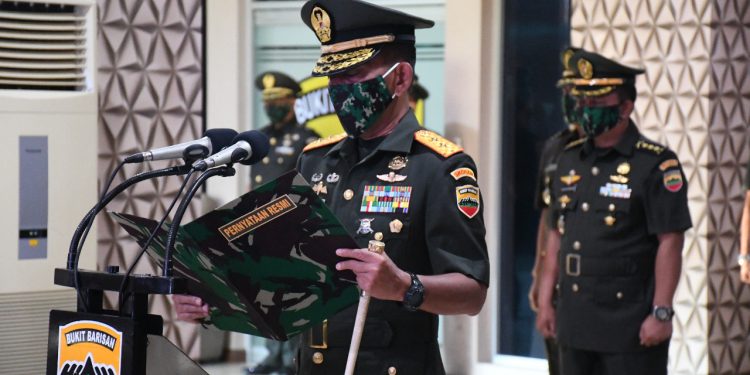 Melalui Vidcon Pangdam I/BB Tutup Dikmata TNI AD Gelombang II TA 2019