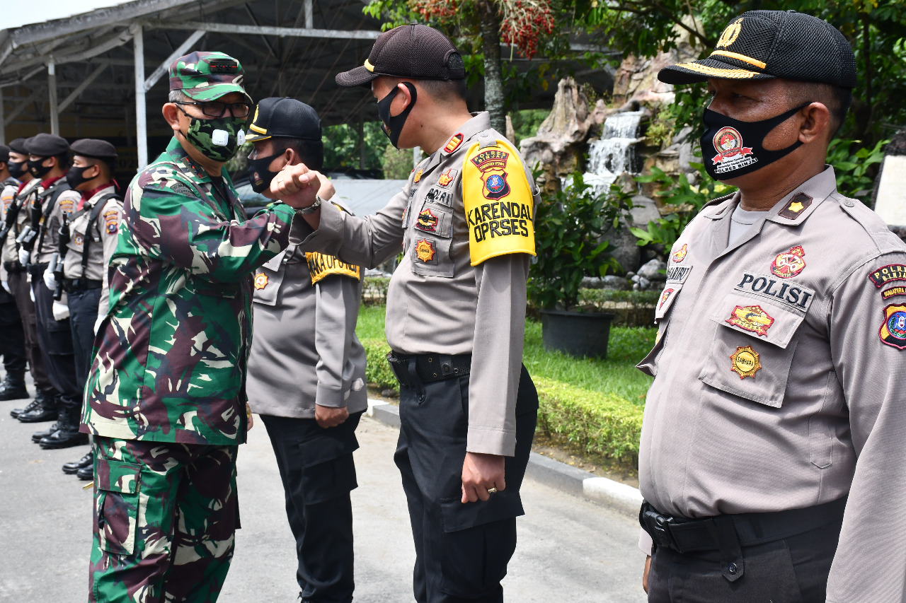 Pangdam I/BB Mayjen TNI Irwansyah Kunjungi Kantor Walikota dan Mapolres Binjai