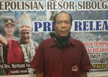 Transaksi Sabu dengan Polisi di Pantai Kalangan, Pria ini Diangkut ke Polres Sibolga