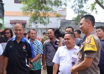 Kapoltrestabes Medan Bersama Walikota dan Dandimtabes 0201/BS Pantau Pemungutan Suara Ulang