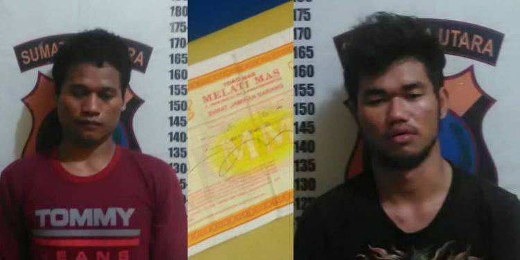 Dikenali Korban Saat Mencuri, Toni Korcis Sinaga dan Togu Hernanto Simatupang Diciduk