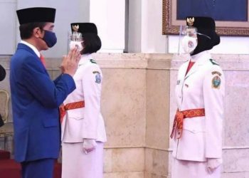 Besok, Senin 17 Agustus 2020, Sylvia Kartika Putri asal Siantar Kibarkan Bendera Pusaka di Istana Merdeka