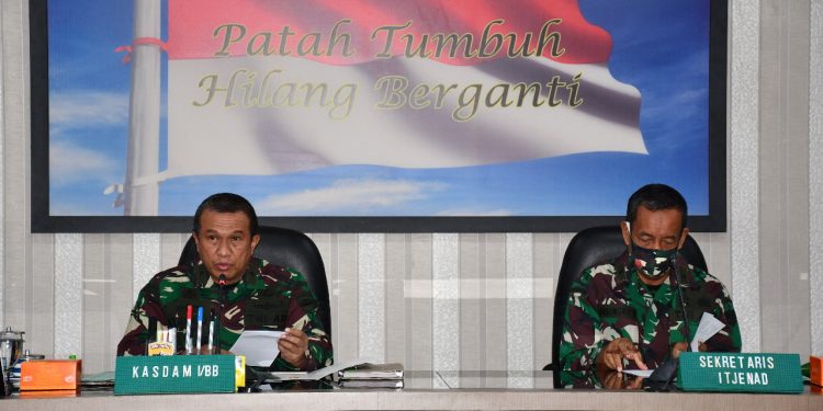 Kasdam I/BB Brigjen TNI Didied Pramudito Pimpin Taklimat Awal Wasrik Current Audit Itjenad Tahun 2020 Kasdam I/BB Brigjen TNI Didied Pramudito Pimpin Taklimat Awal Wasrik Current Audit Itjenad Tahun 2020