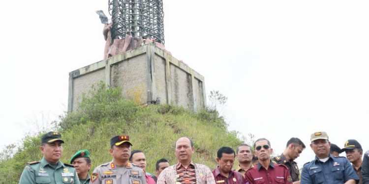 Kerangka Patung Yesus di Taput Dibongkar, Bupati Minta Maaf